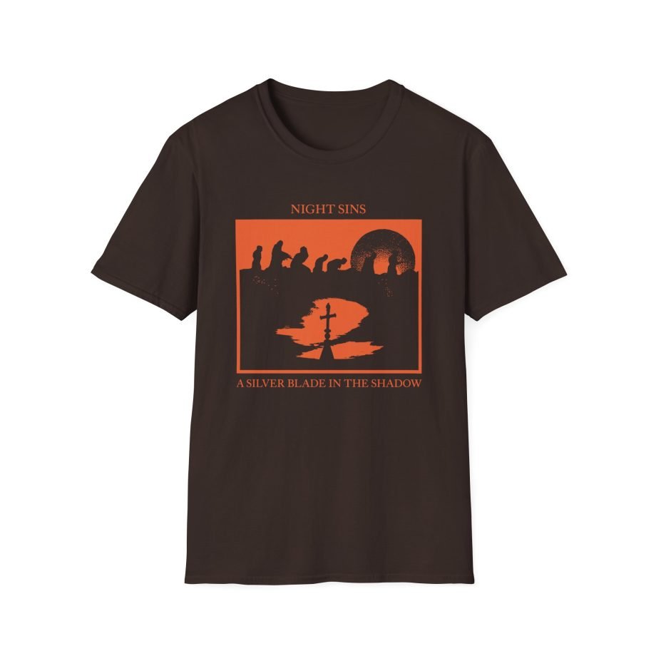 Night Sins A Silver Blade In The Shadow Unisex Softstyle T-Shirt