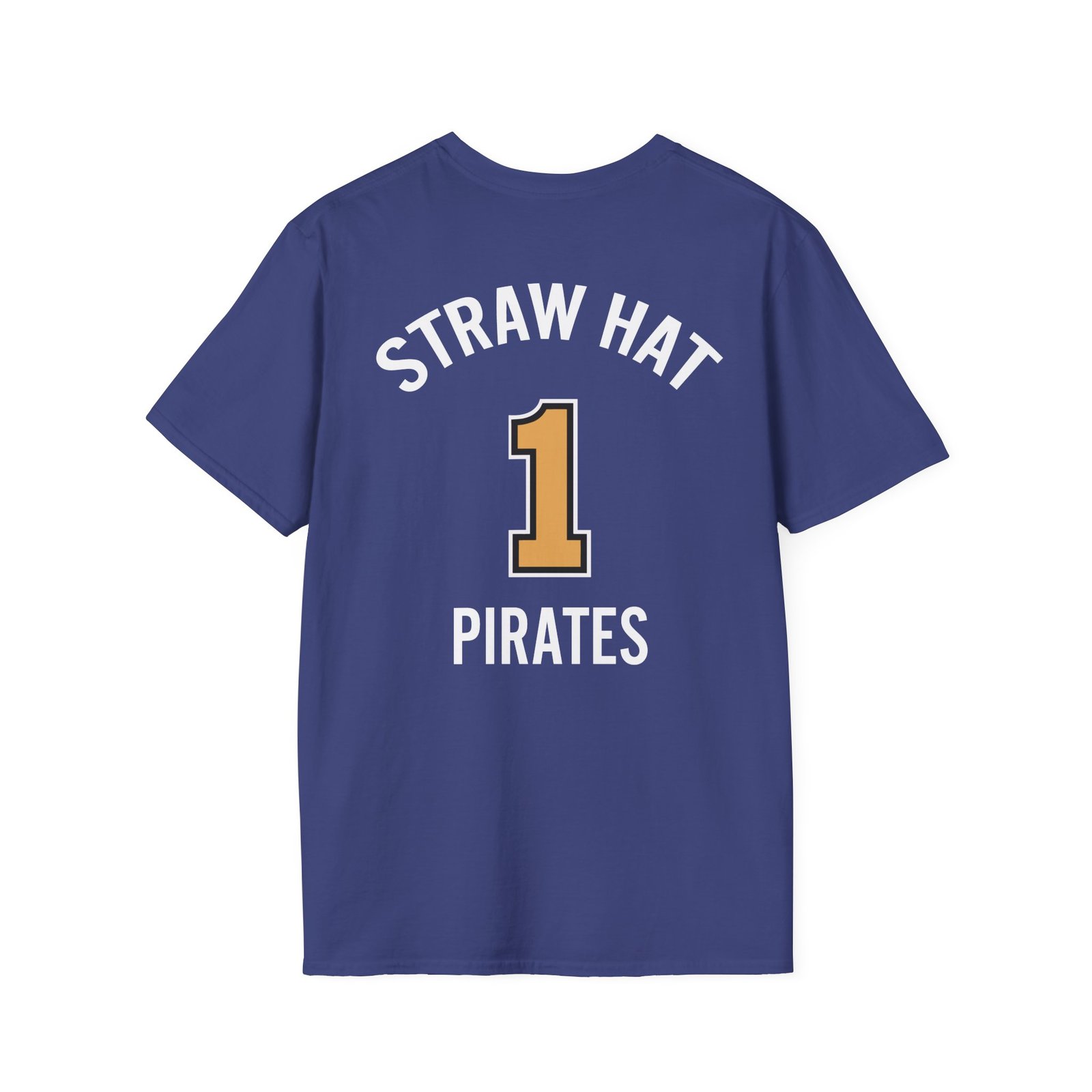 One Piece Straw Hat Pirates Unisex Softstyle T-Shirt