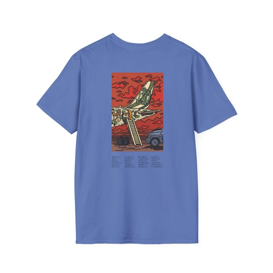 Lil Baby Iou Tour Flying Unisex Softstyle T-Shirt