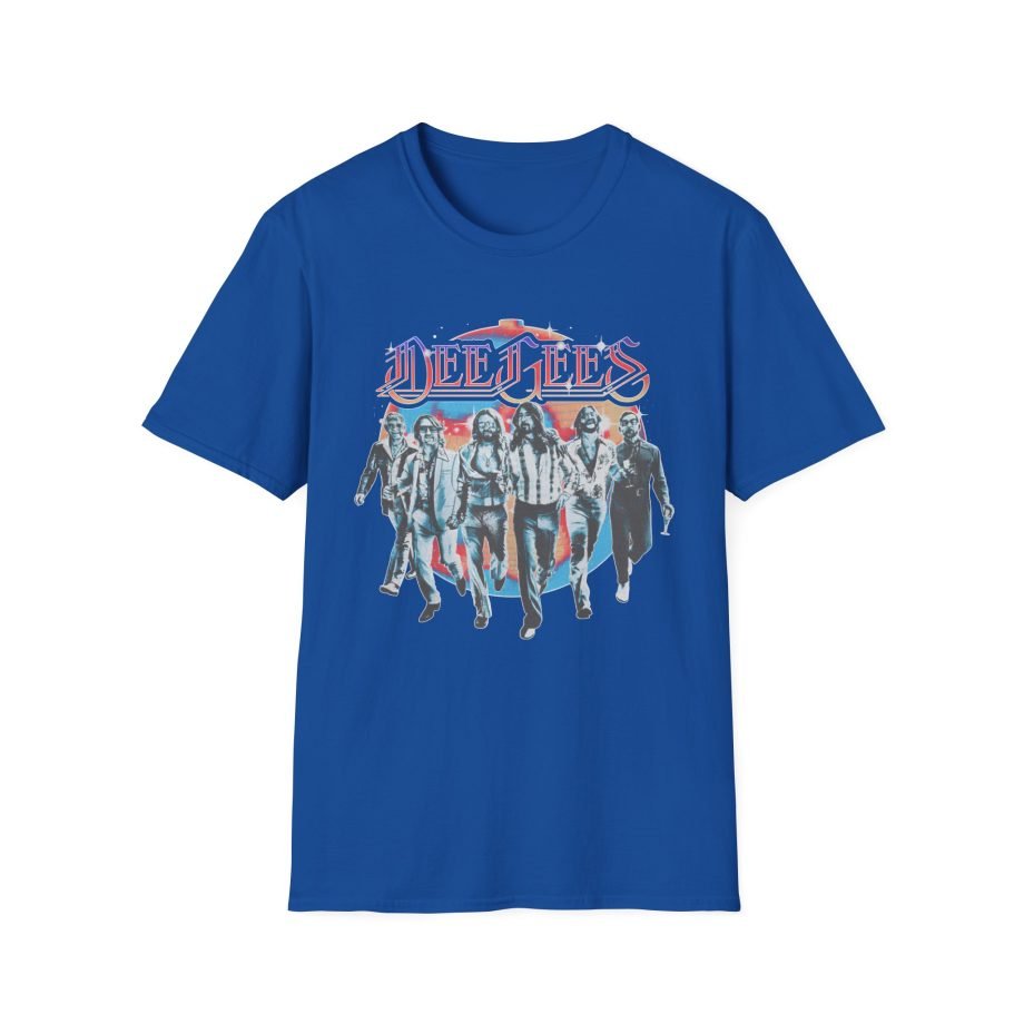 Foo Fighters Dee Gees Hail Satin Unisex Softstyle T-Shirt