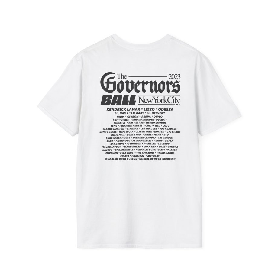 Gov Ball Liberty Skull Unisex Softstyle T-Shirt