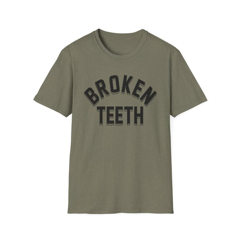 Broken Teeth Snake Unisex Softstyle T-Shirt
