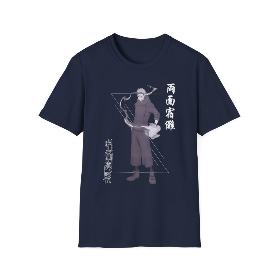 Jujutsu Kaisen Sukuna Name Unisex Softstyle T-Shirt