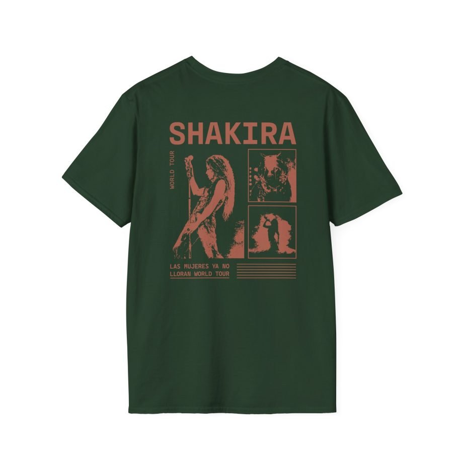 Shakira LMYNL World Tour Unisex Softstyle T-Shirt