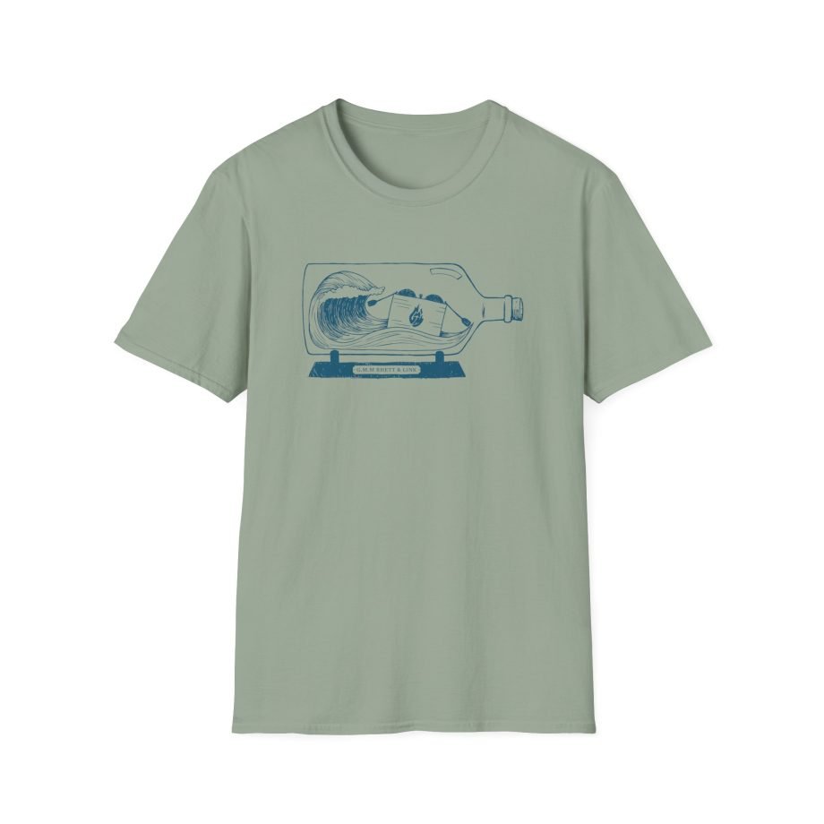 Good Mythical Morning Set in a Bottle unisex softstyle t-shirt
