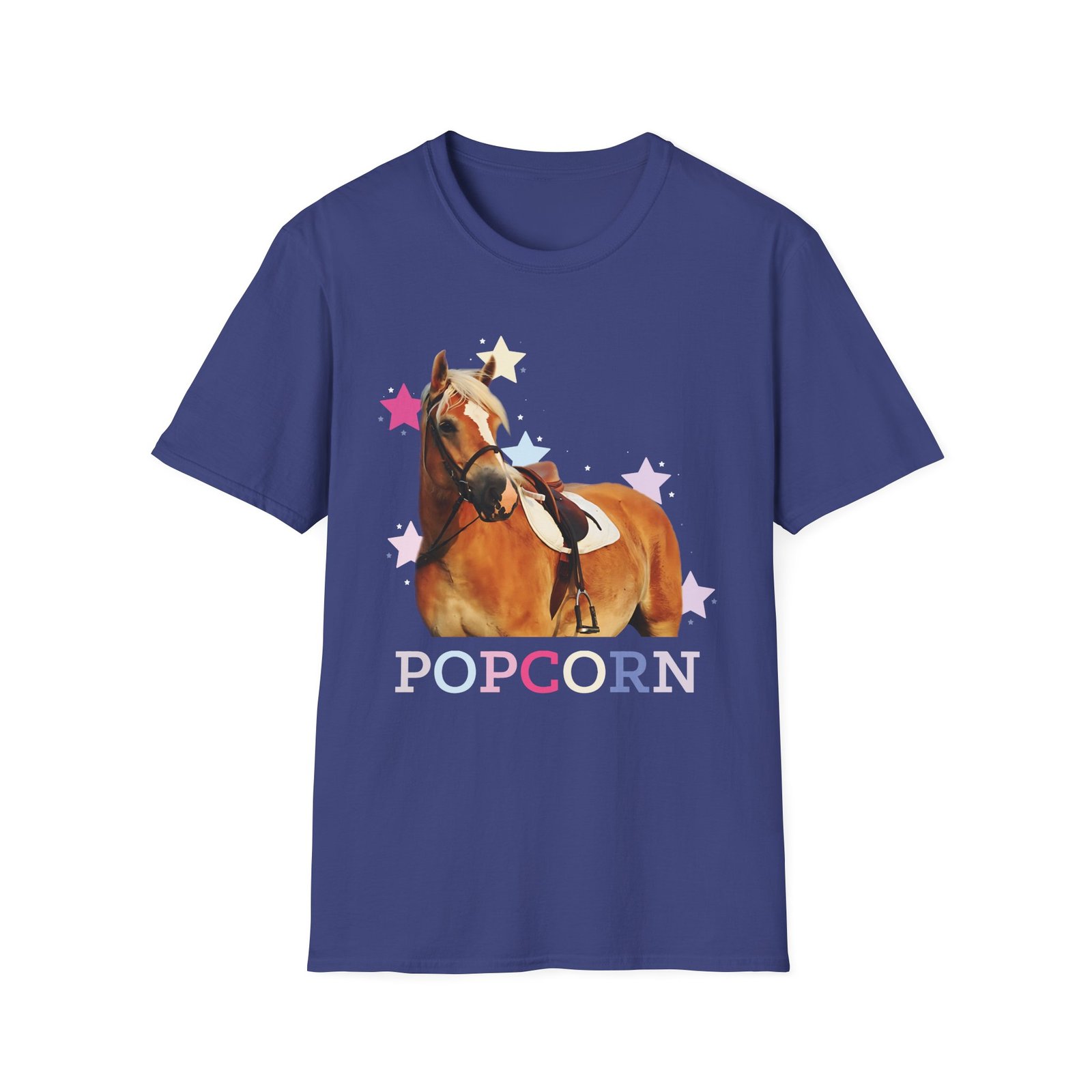 Harlow and Popcorn Stars Unisex Softstyle T-Shirt