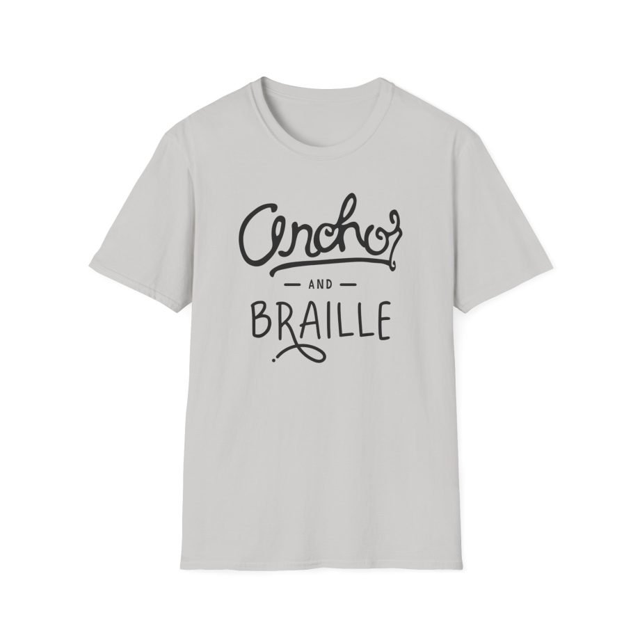 Anchor and Braille Unisex Softstyle T-Shirt