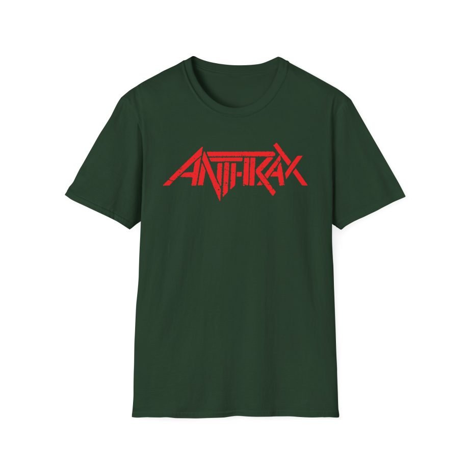 Anthrax Logo Unisex Softstyle T-Shirt
