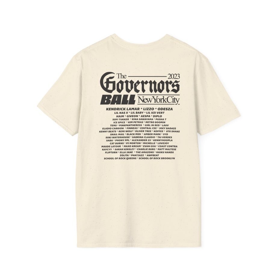 Gov Ball Liberty Skull Unisex Softstyle T-Shirt