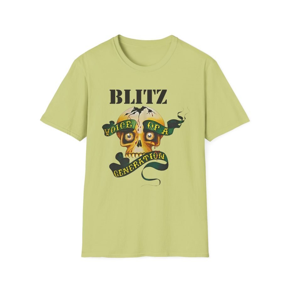 Blitz Voice Of A Generation Unisex Softstyle T-Shirt
