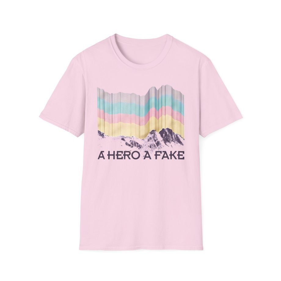 A Hero a Fake Unisex Softstyle T-Shirt