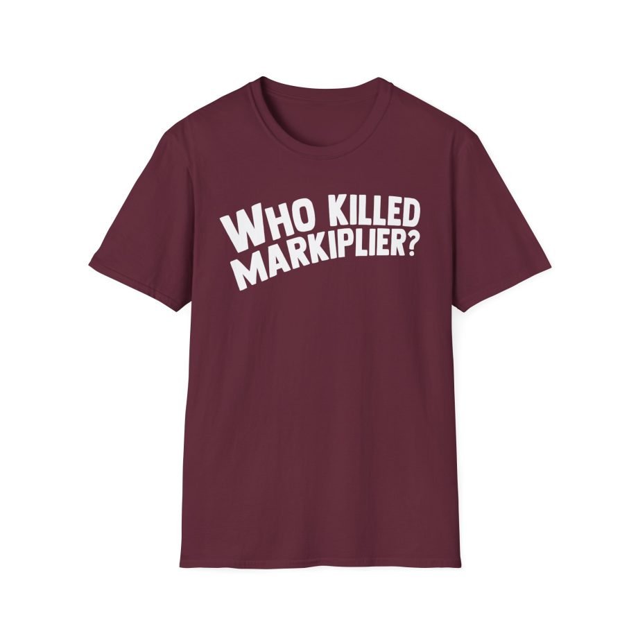 Markiplier Who Killed  Unisex Softstyle T-Shirt