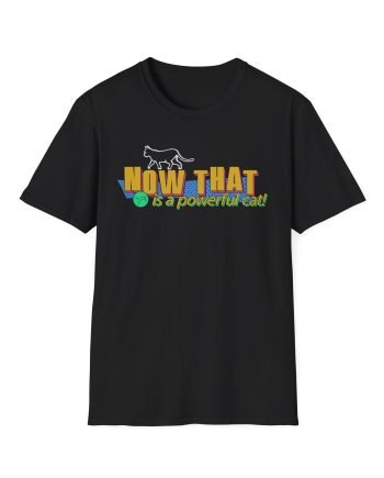 Aesop Rock Powerful Cat V2 Unisex Softstyle T-Shirt