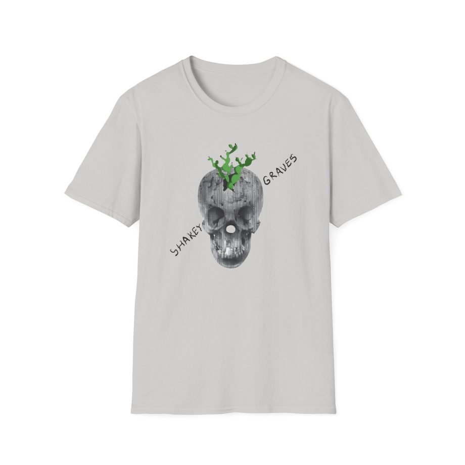 Shakey Graves Skull Unisex Softstyle T-Shirt