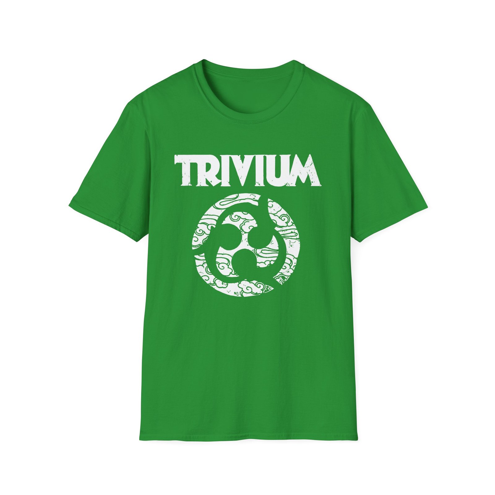 Trivium Swirl Logo Unisex Softstyle T-Shirt