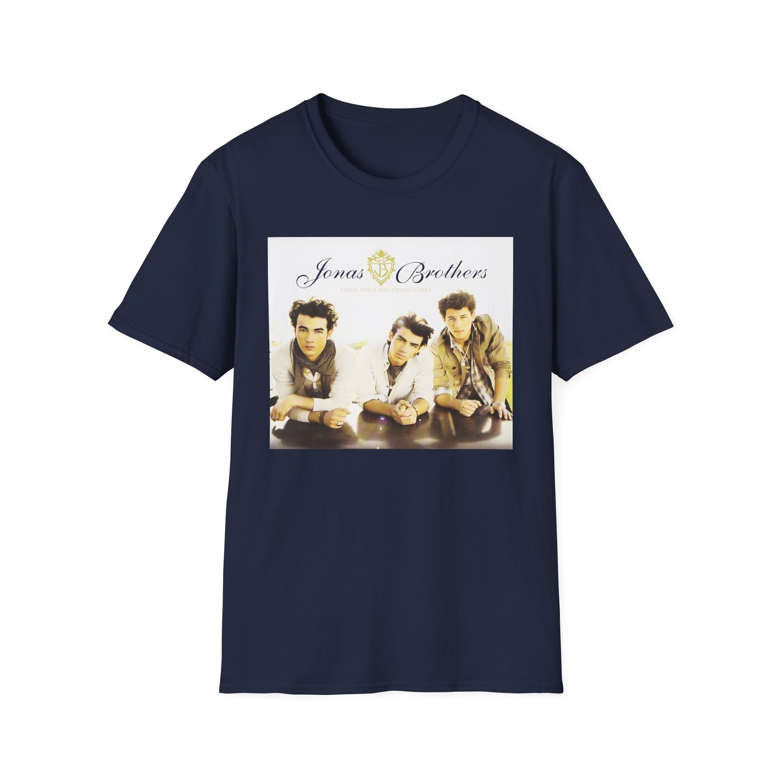 Jonas Brothers Lines Vines & Trying Times Unisex Softstyle T-Shirt