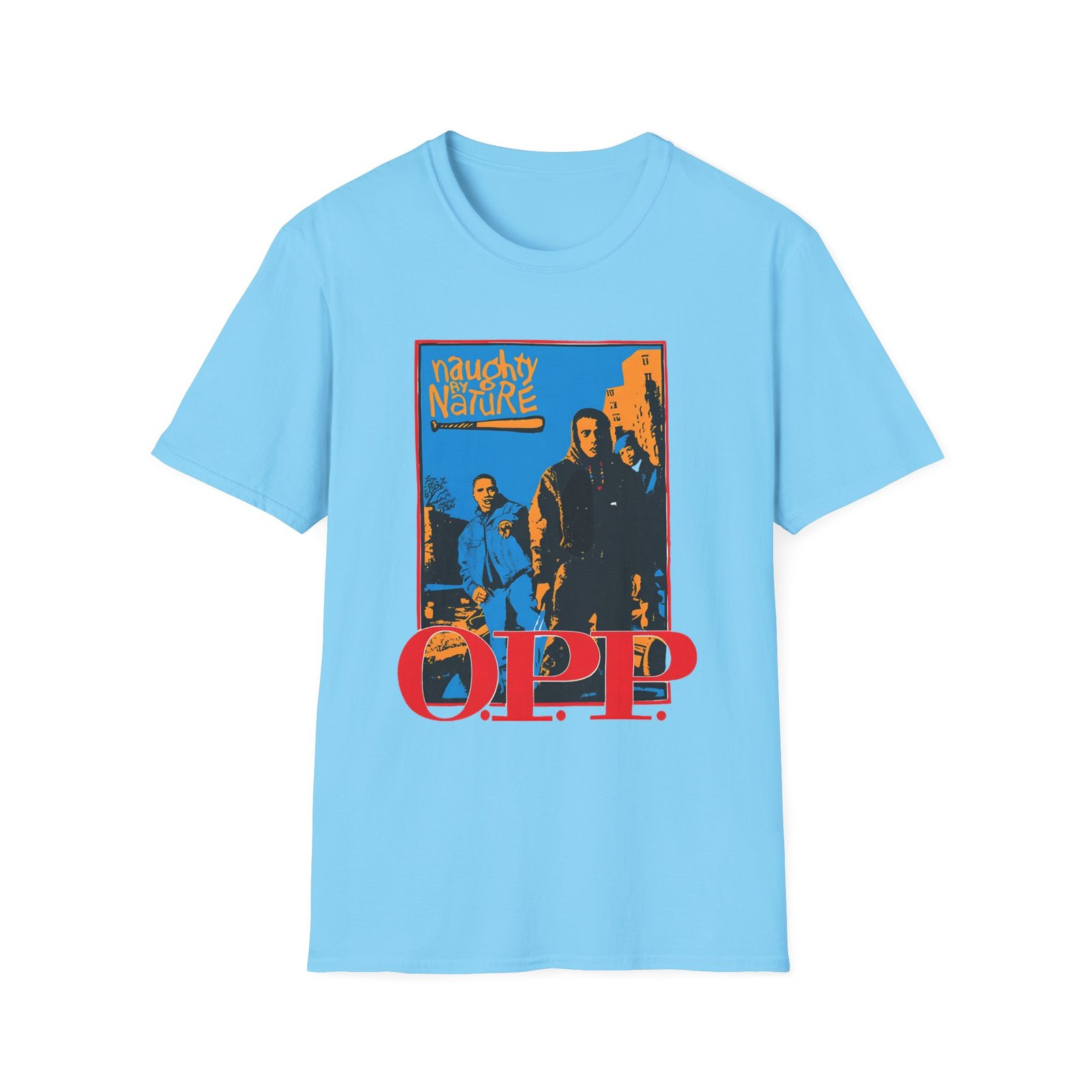 Naughty by Nature Vintage O.P.P. Unisex Softstyle T-Shirt