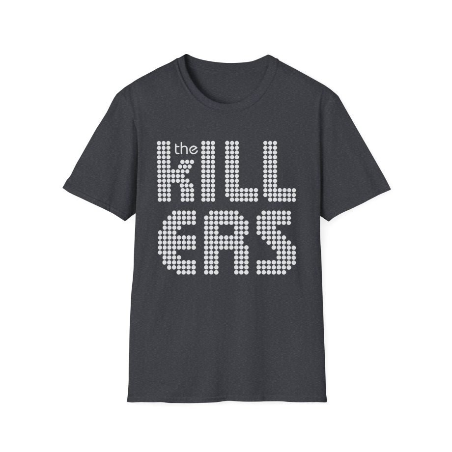 TK Distressed Stacked Logo Unisex Softstyle T-Shirt