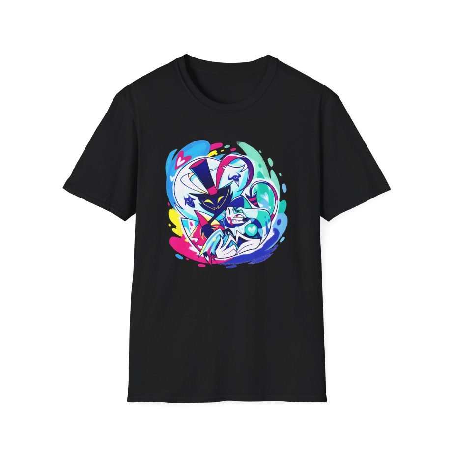 Helluva Boss Ozzie & Fizz Micro Ribbed Unisex Softstyle T-Shirt