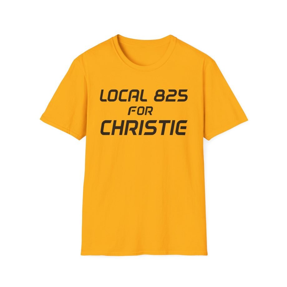 Local 825 for Christie Unisex Softstyle T-Shirt