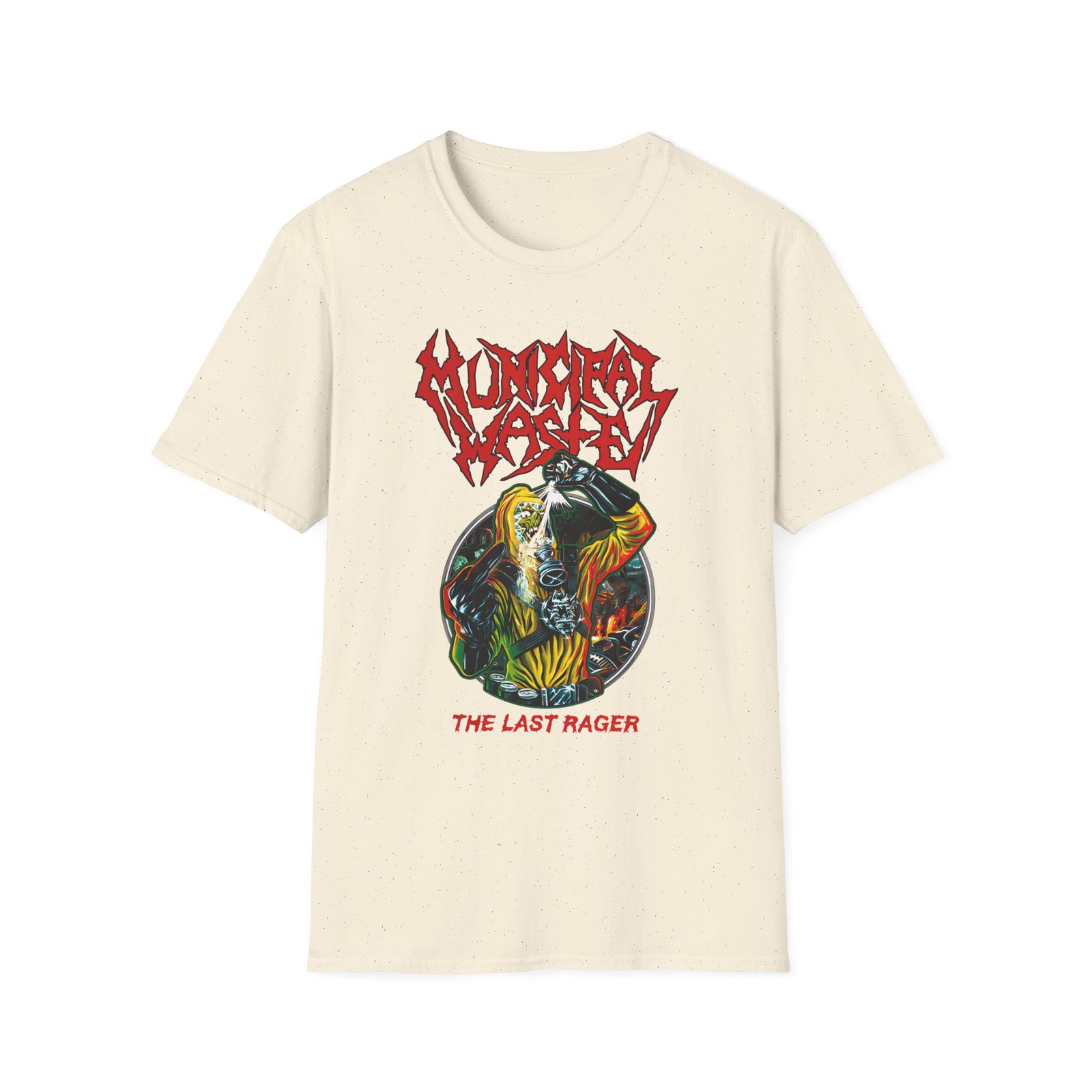 Municipal Waste the Last Rager Unisex Softstyle T-Shirt