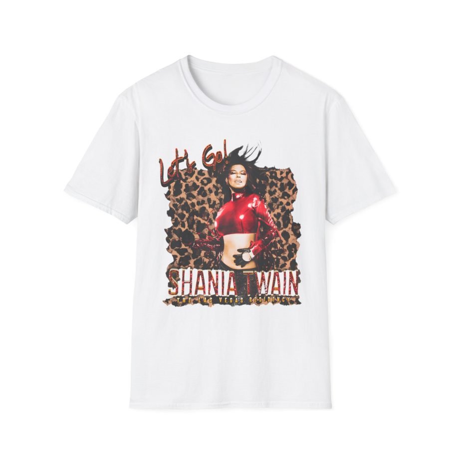 ST Scoop Leopard Unisex Softstyle T-Shirt