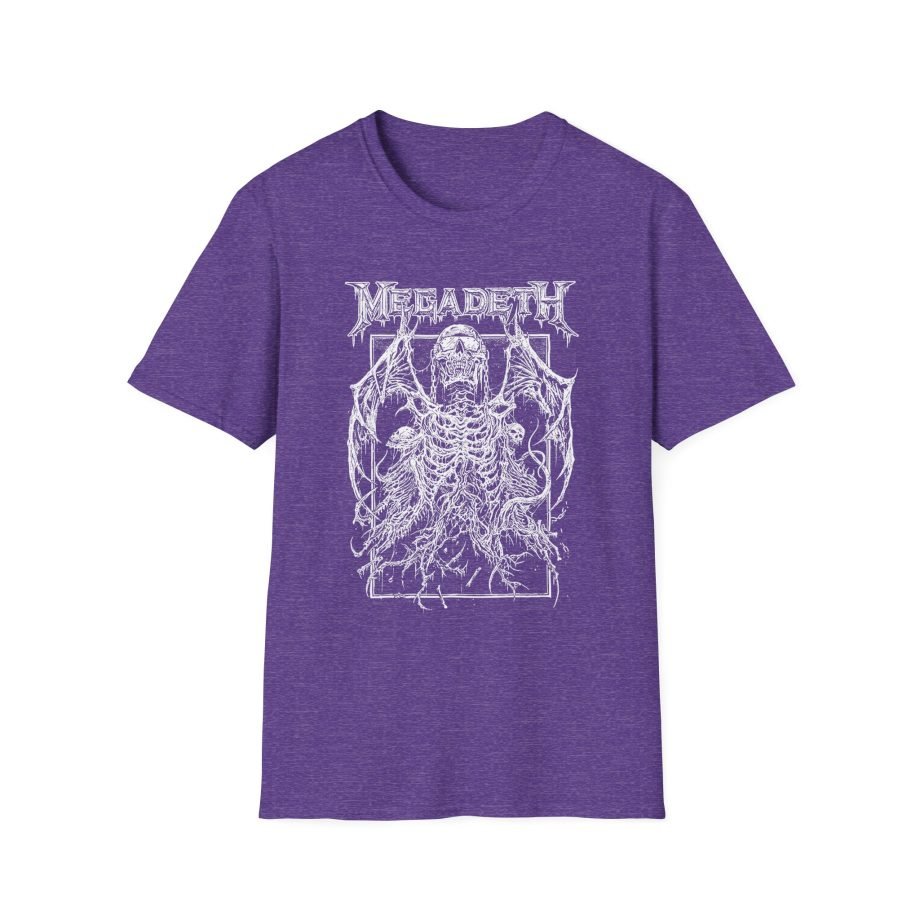 Megadeth Bat Vic Rising Unisex Softstyle T-Shirt