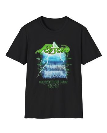 Poison Stadium Tour Unisex Softstyle T-Shirt
