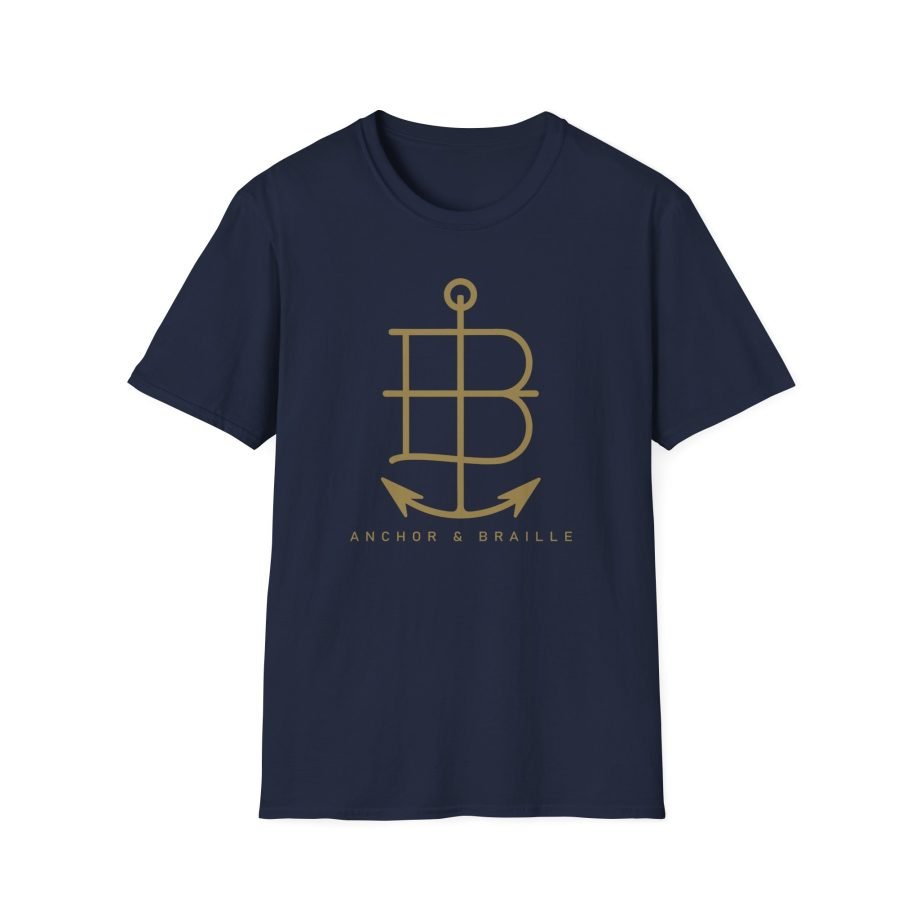 Anchor and Braille Unisex Softstyle T-Shirt