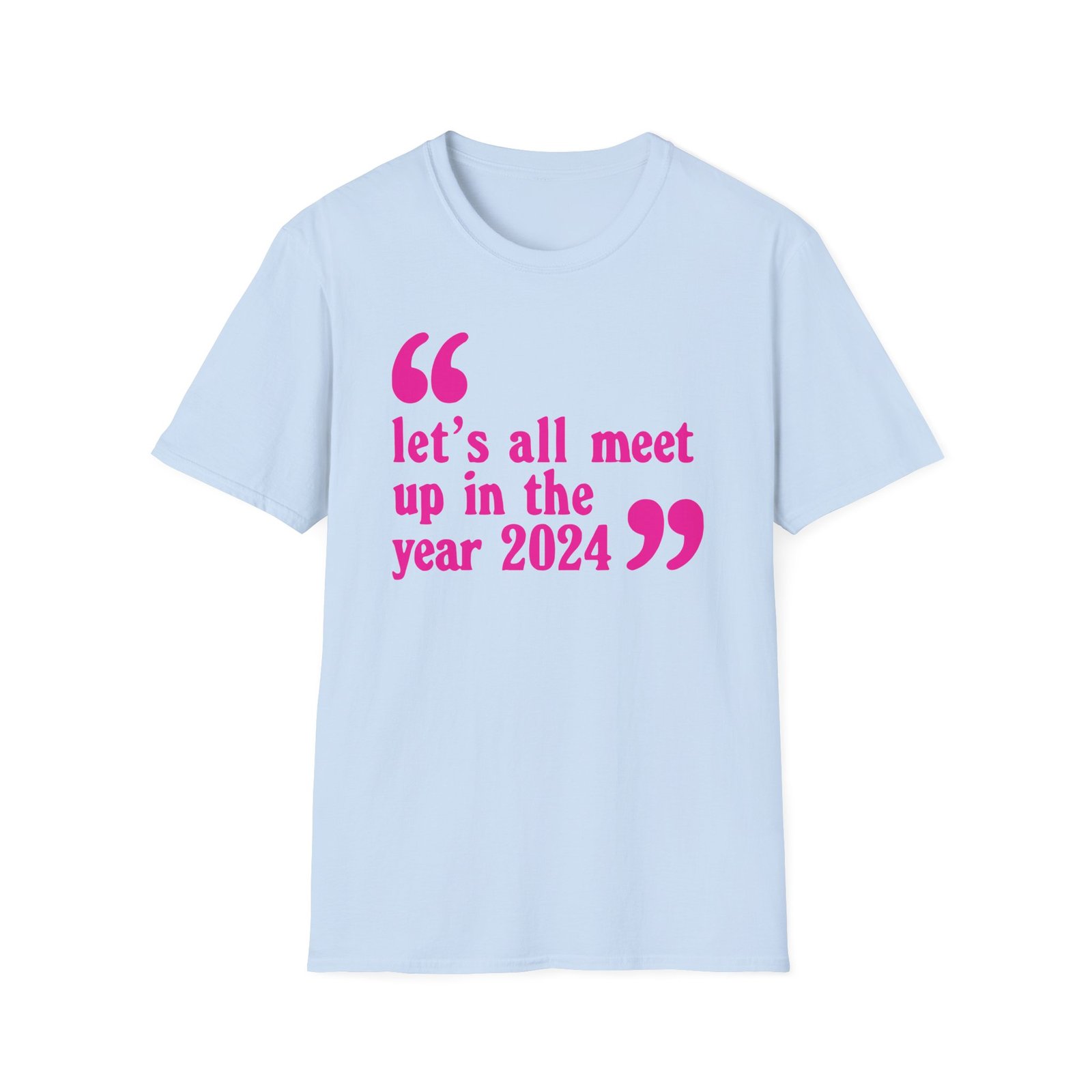 Pulp Let’s All Meet Up Ecru Unisex Softstyle T-Shirt