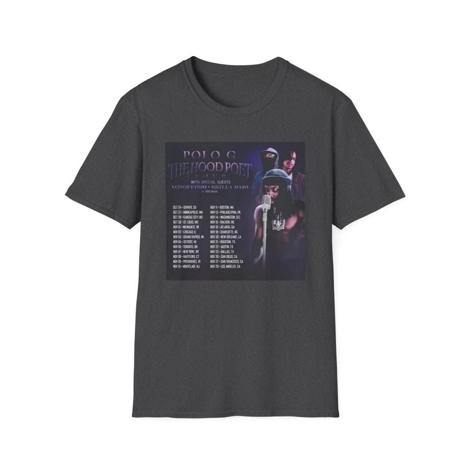 Polo G Hood Poet Unisex Softstyle T-Shirt