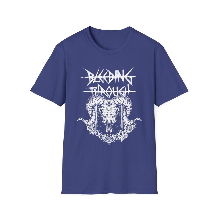 Bleeding Through Goat Skull Unisex Softstyle T-Shirt