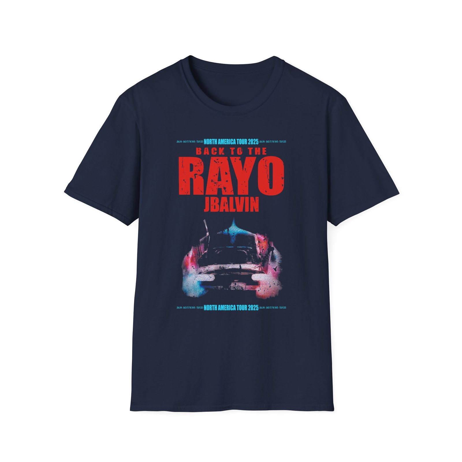J Balvin Rayo Tour Unisex Softstyle T-Shirt
