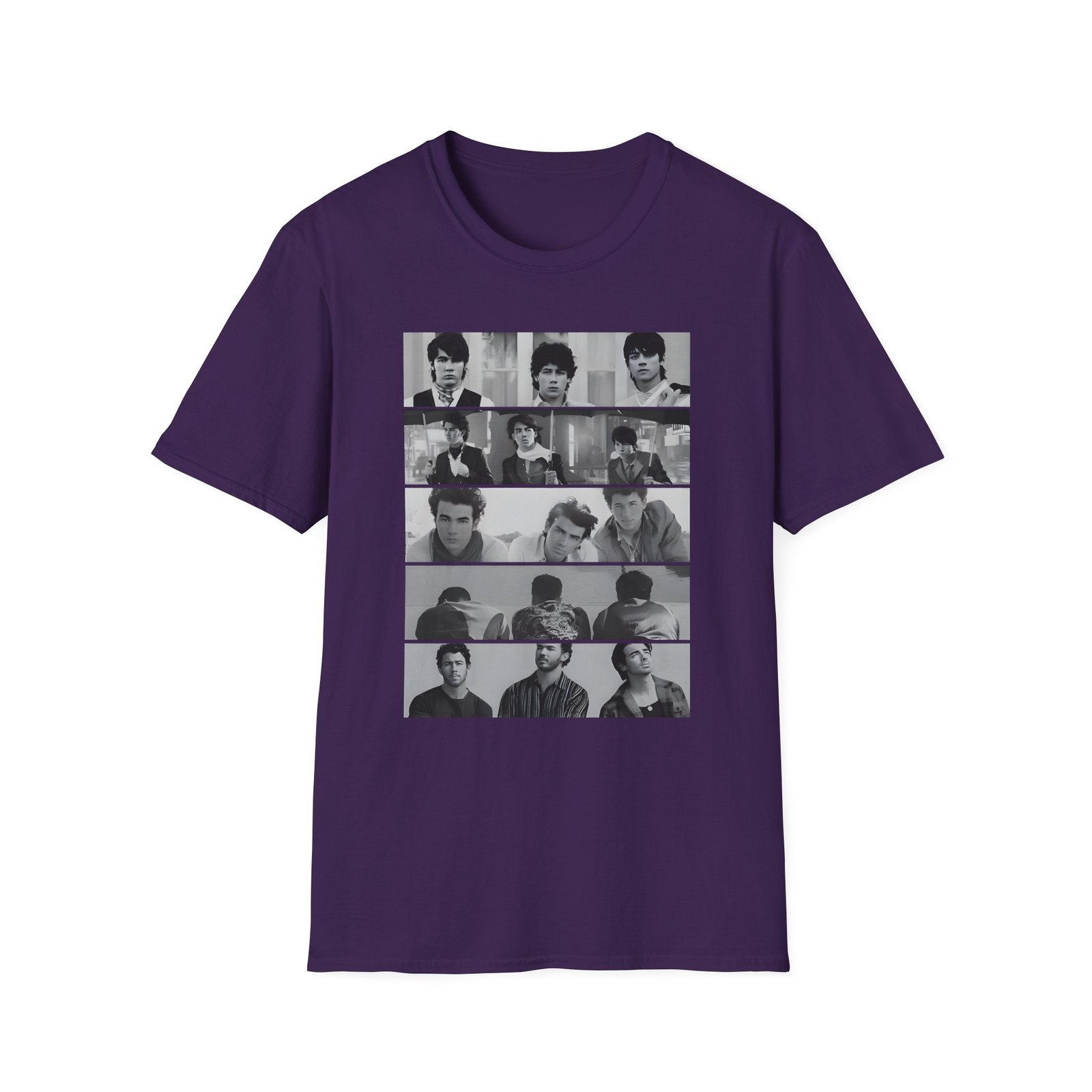 Jonas Brothers Tracklist Unisex Softstyle T-Shirt