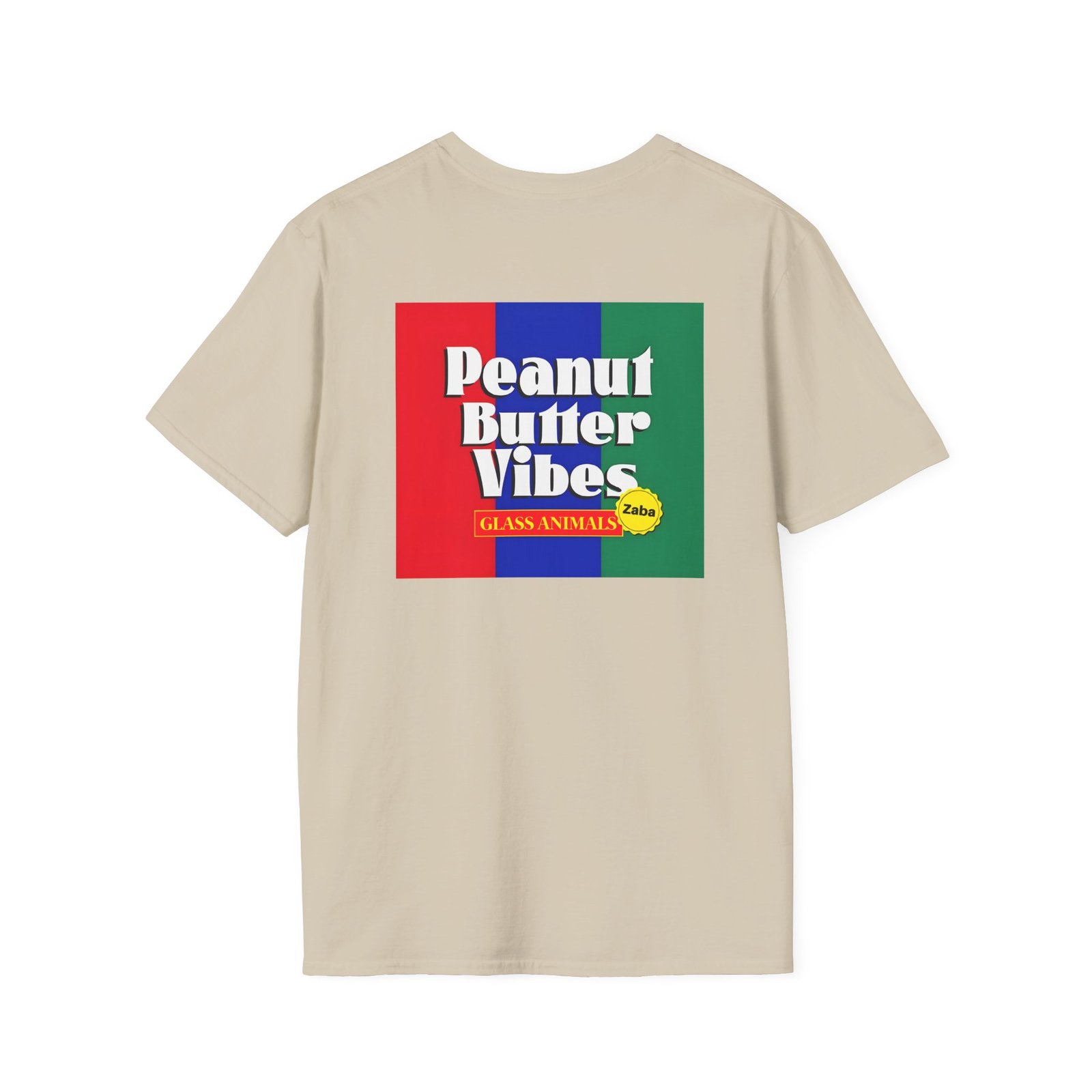 Glass Animals Zaba Peanut Butter Vibes Unisex Softstyle T-Shirt