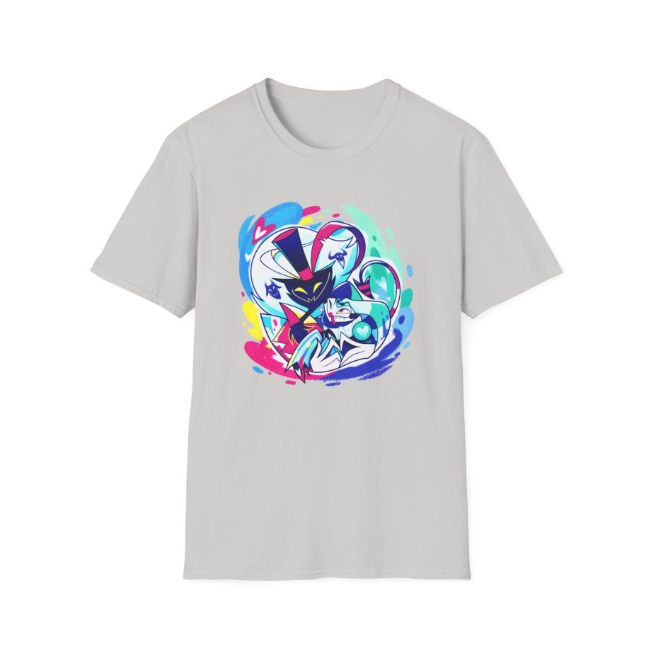 Helluva Boss Ozzie & Fizz Micro Ribbed Unisex Softstyle T-Shirt