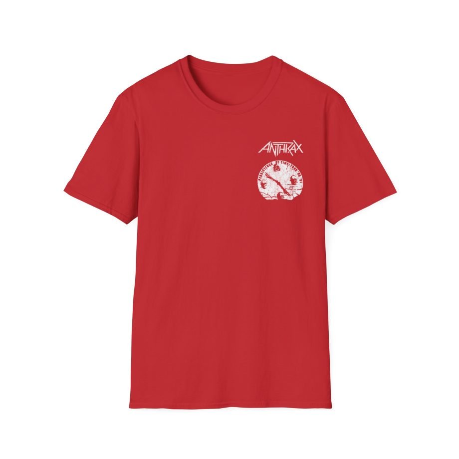 Anthrax Broken Clock Unisex Softstyle T-Shirt