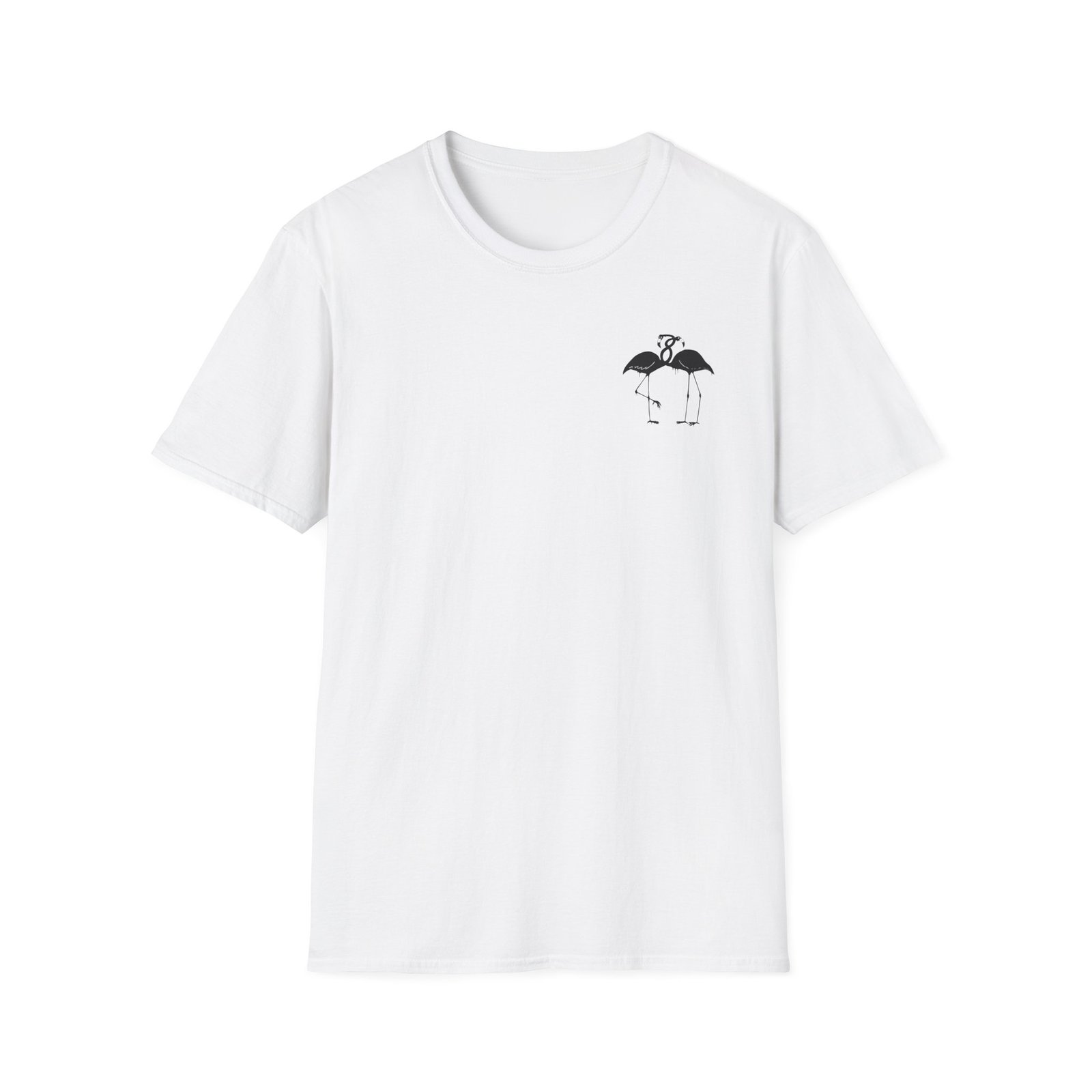 Surf Gang Filthy Flamingo Unisex Softstyle T-Shirt