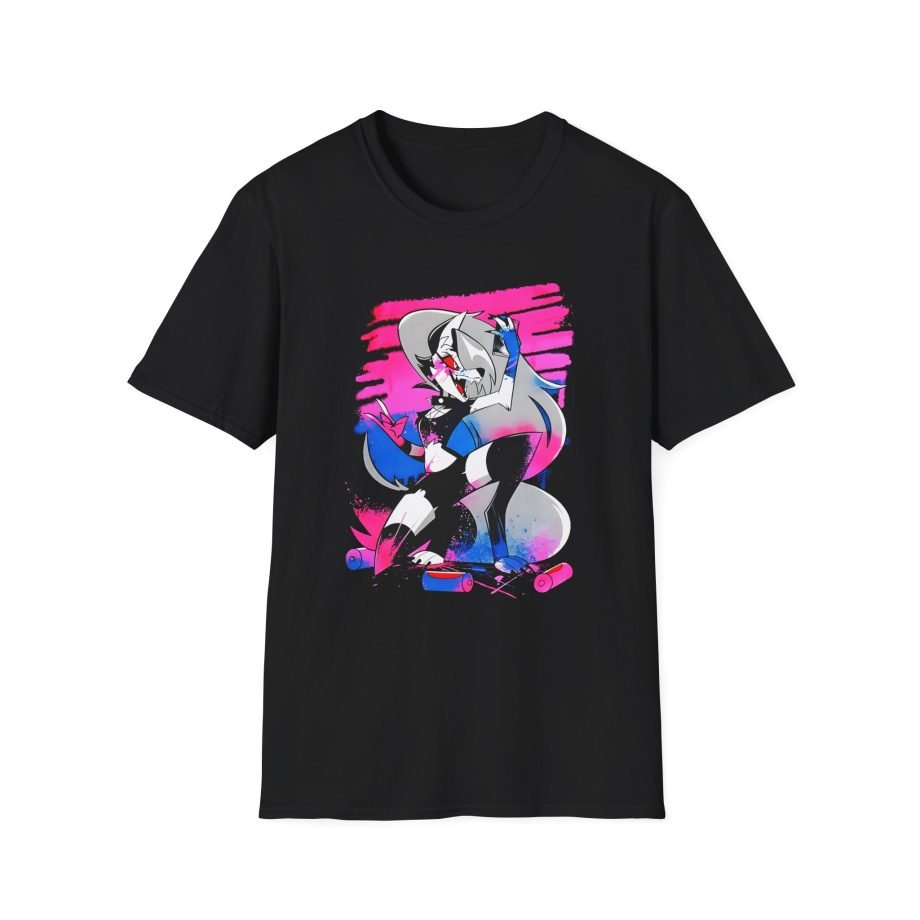 Helluva Boss Loona Micro Ribbed Unisex Softstyle T-Shirt