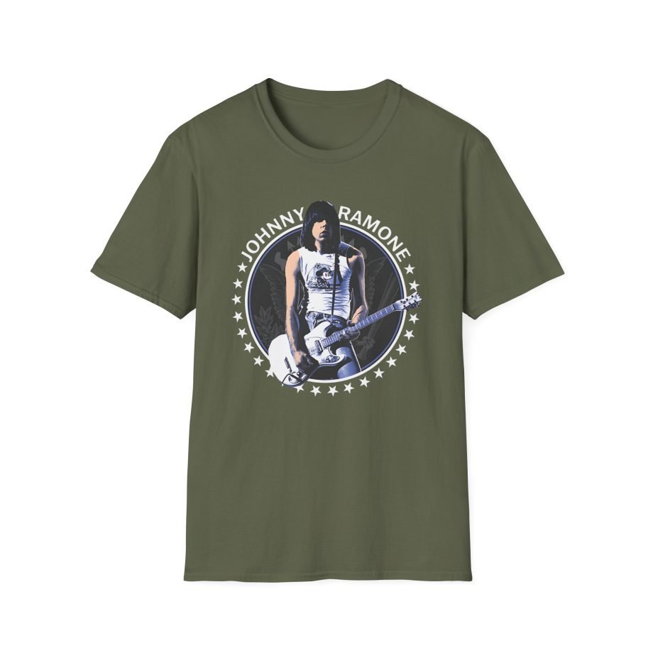 Johnny Ramone Seal Unisex Softstyle T-Shirt