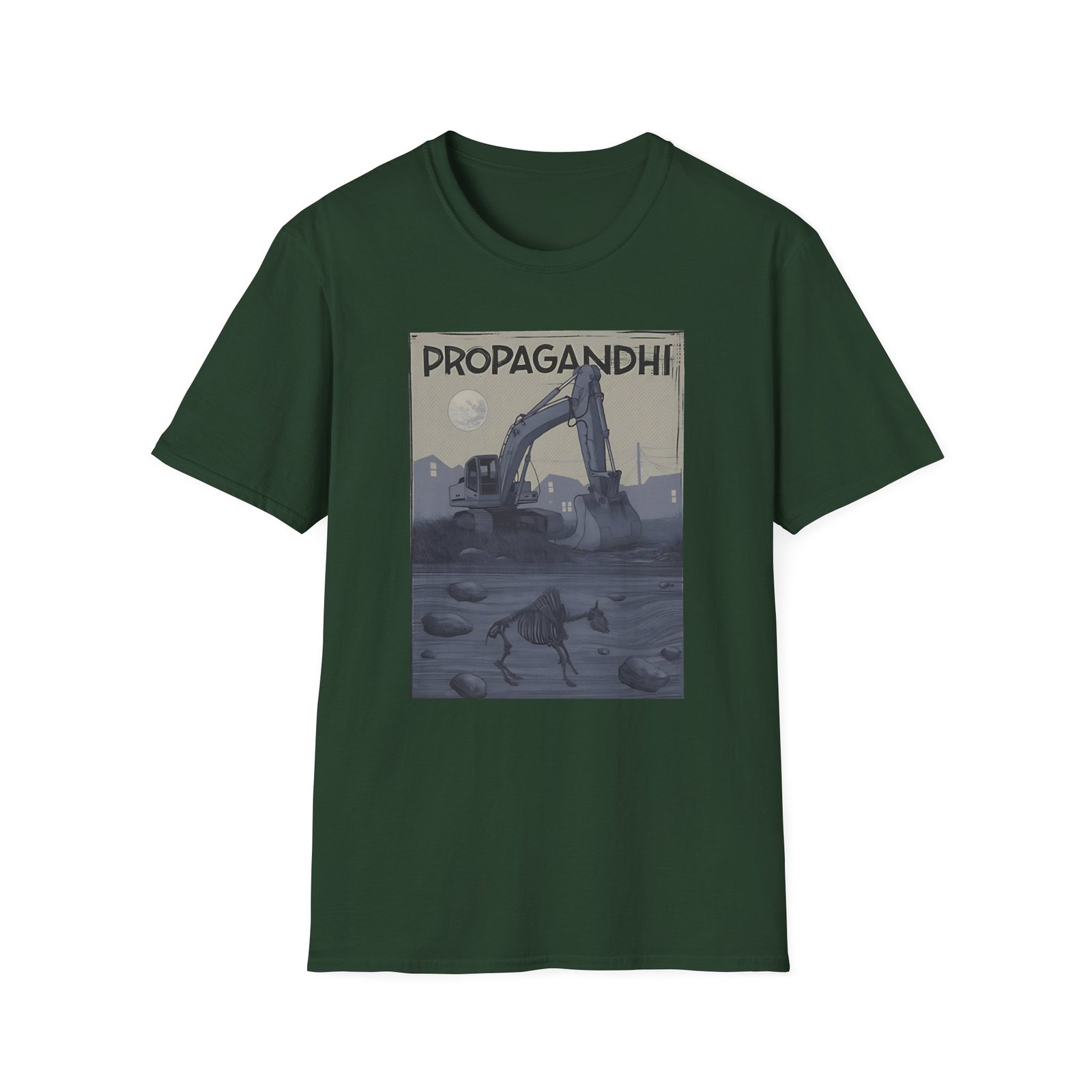 Propagandhi Bulldoze Unisex Softstyle T-Shirt