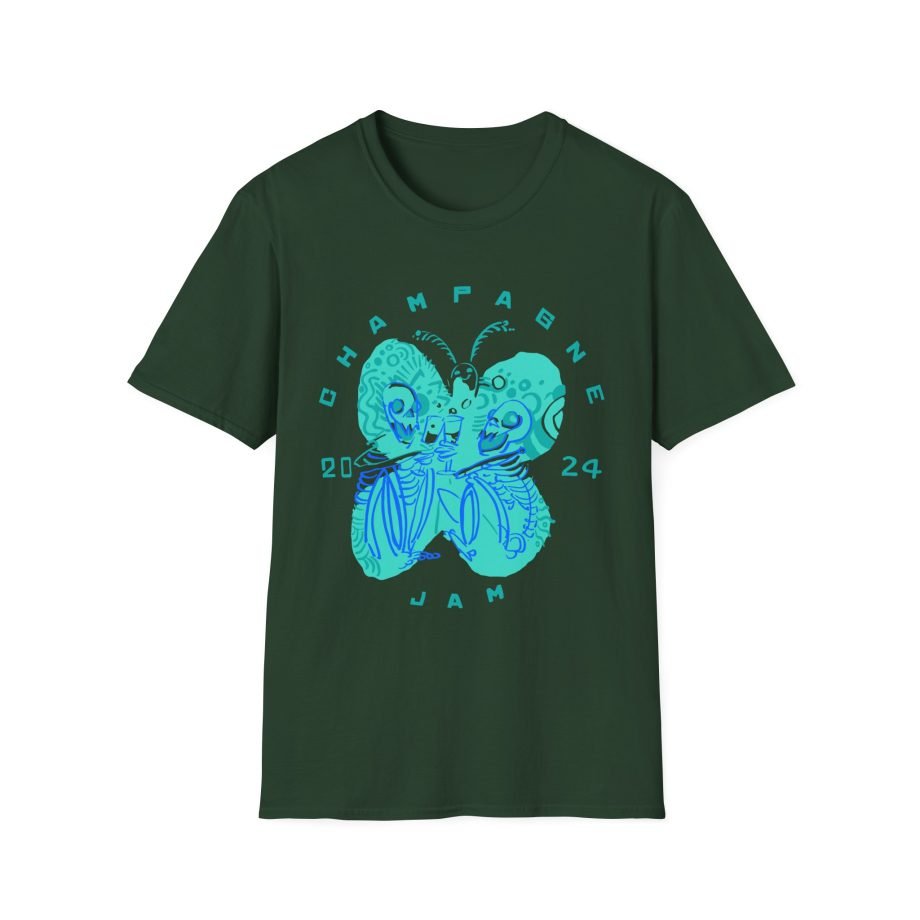 The Front Bottoms Champagne Jam 2024 Unisex Softstyle T-Shirt