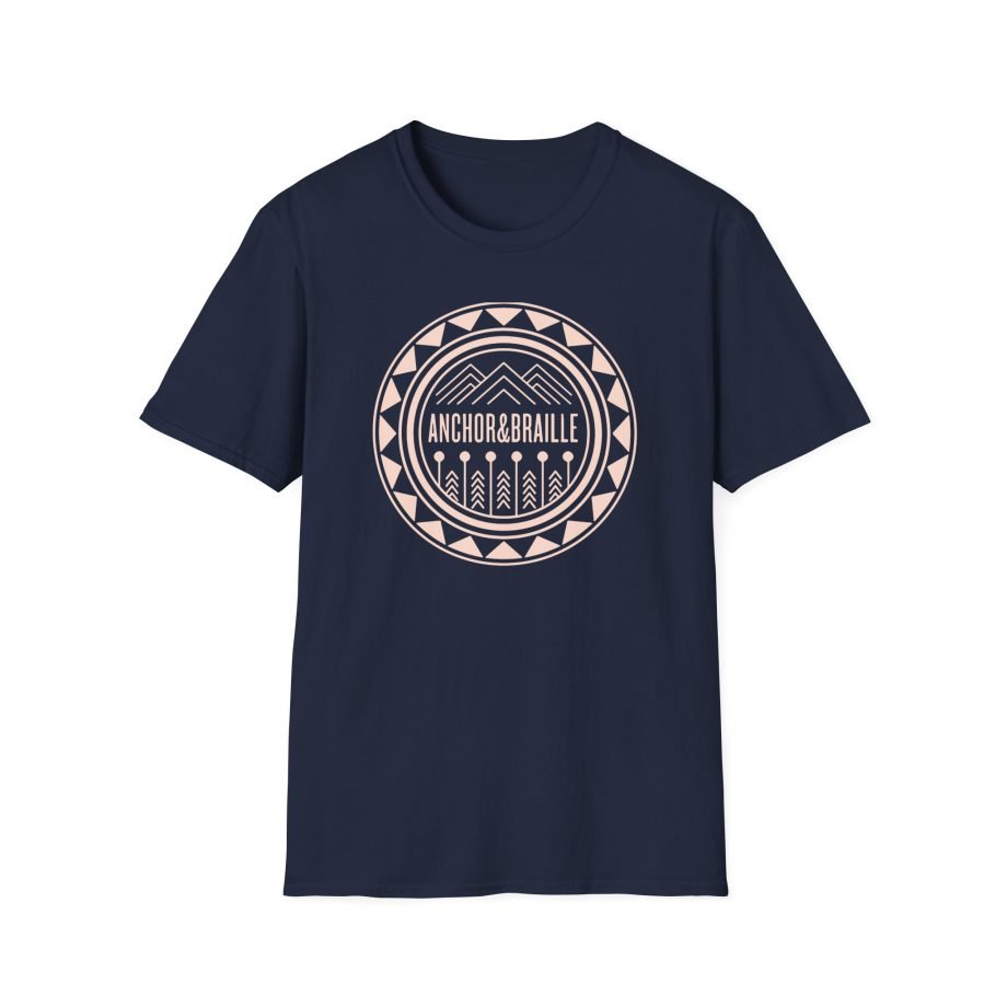 Anchor and Braille Unisex Softstyle T-Shirt