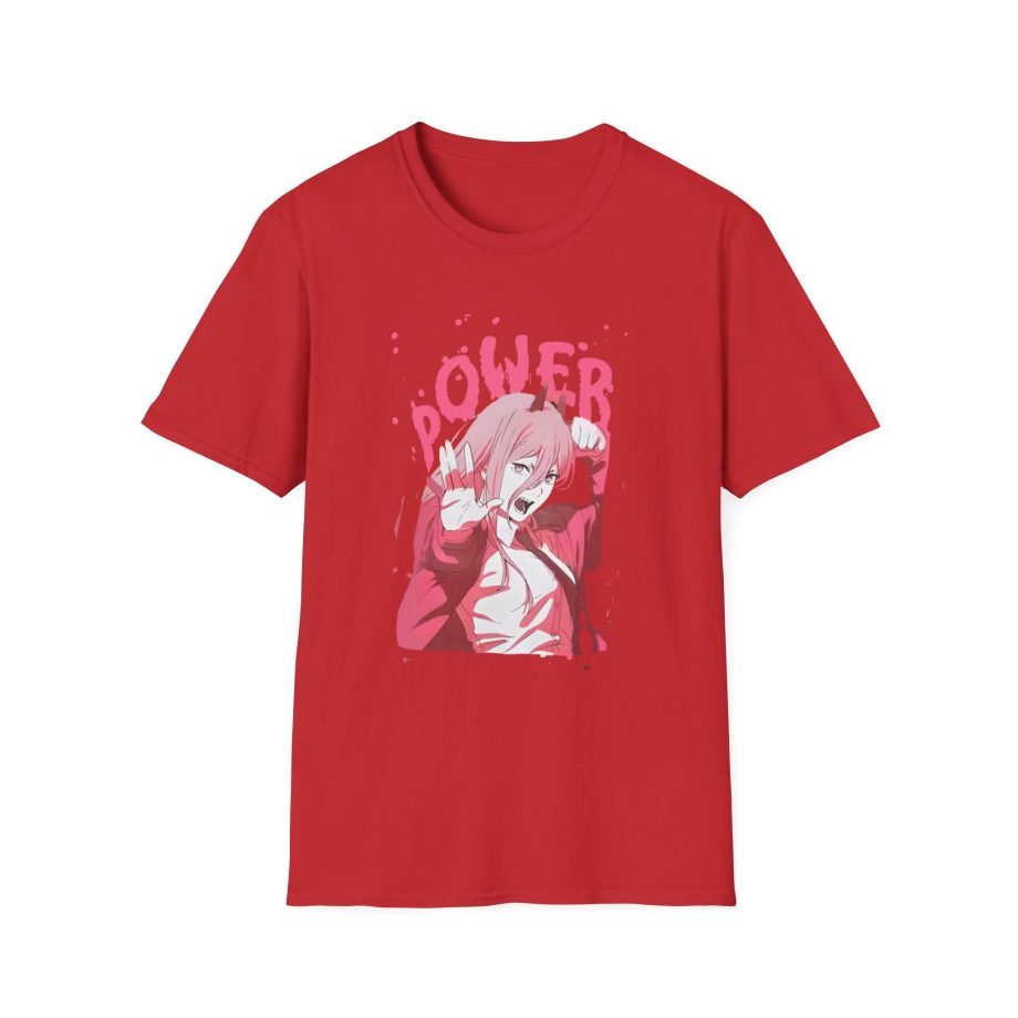 Chainsaw Man Power Splatter Unisex Softstyle T-Shirt