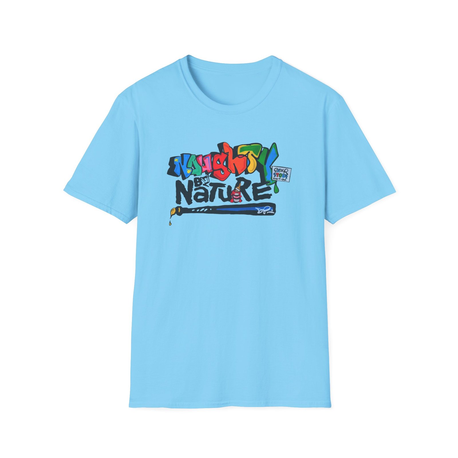 Naughty by Nature X Pinder Story Edition Unisex Softstyle T-Shirt