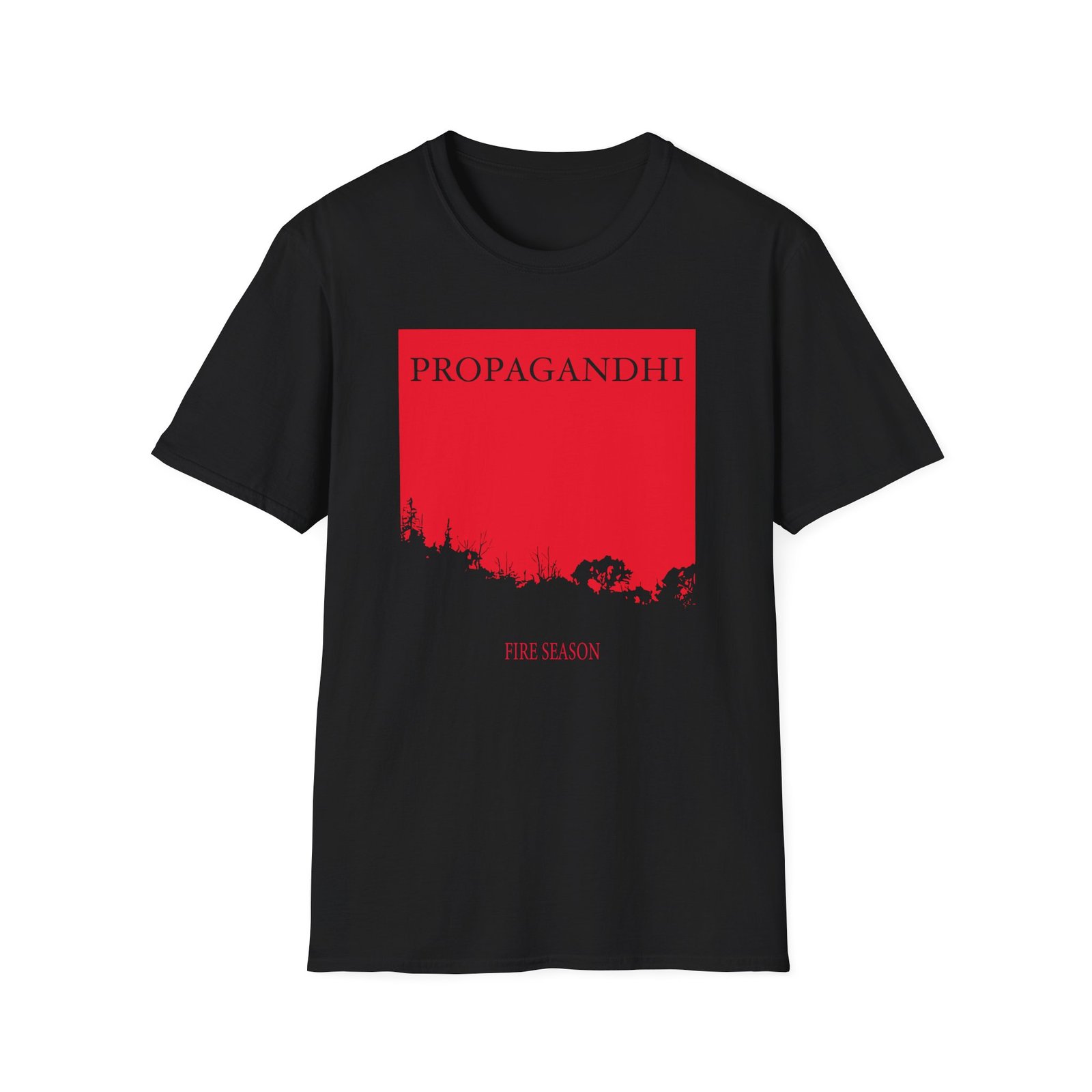 Propagandhi Fire Season Unisex Softstyle T-Shirt