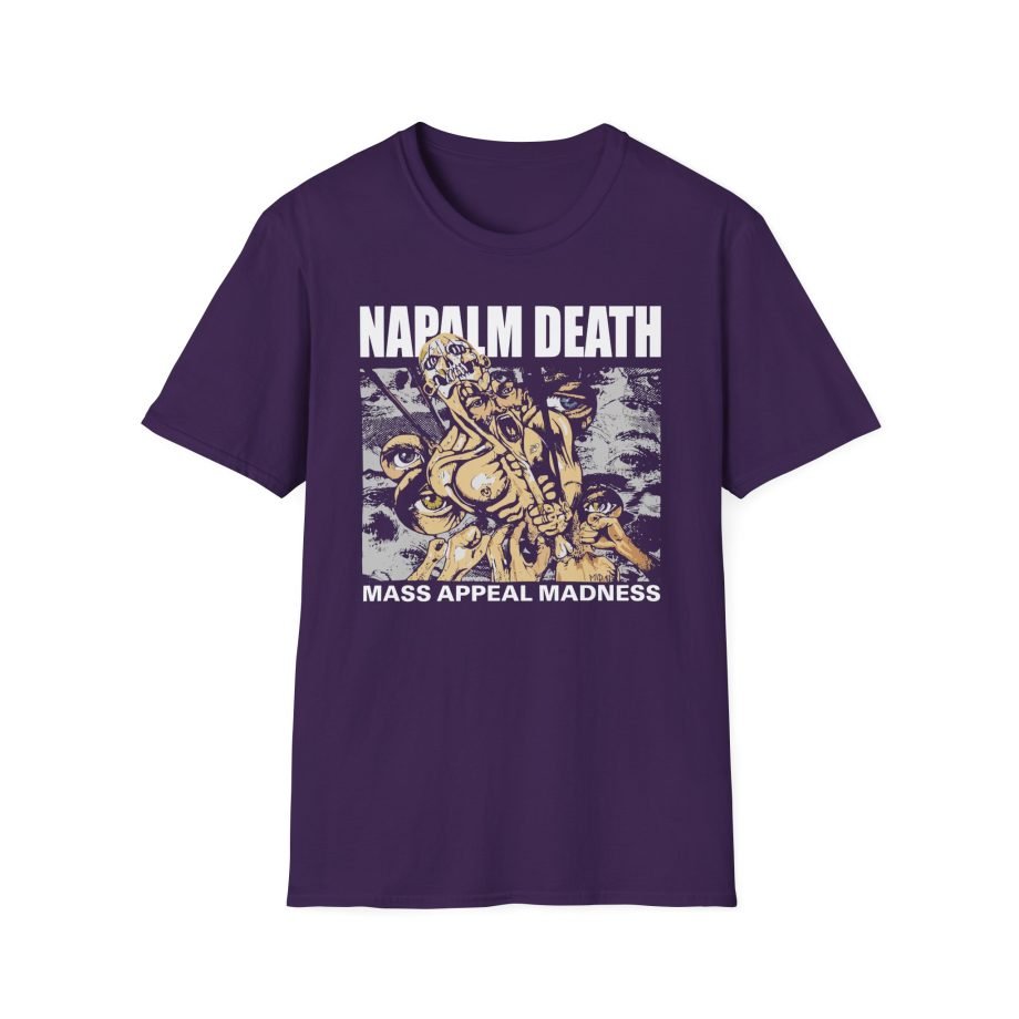 Napalm Death Mass Appeal Madness Unisex Softstyle T-Shirt