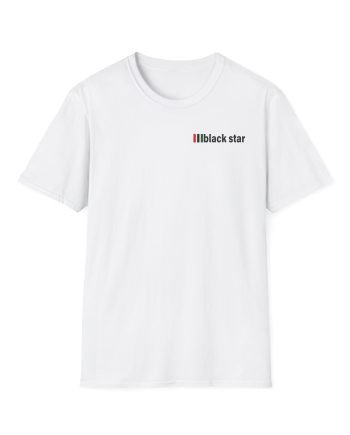 Black Star Logo Unisex Softstyle T-Shirt