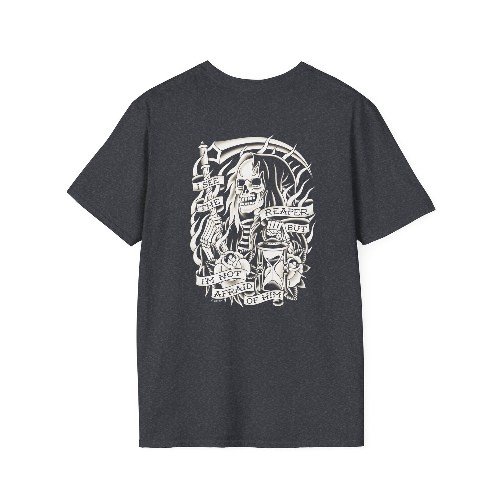 The Ghost Inside Skull Reaper Unisex Softstyle T-Shirt