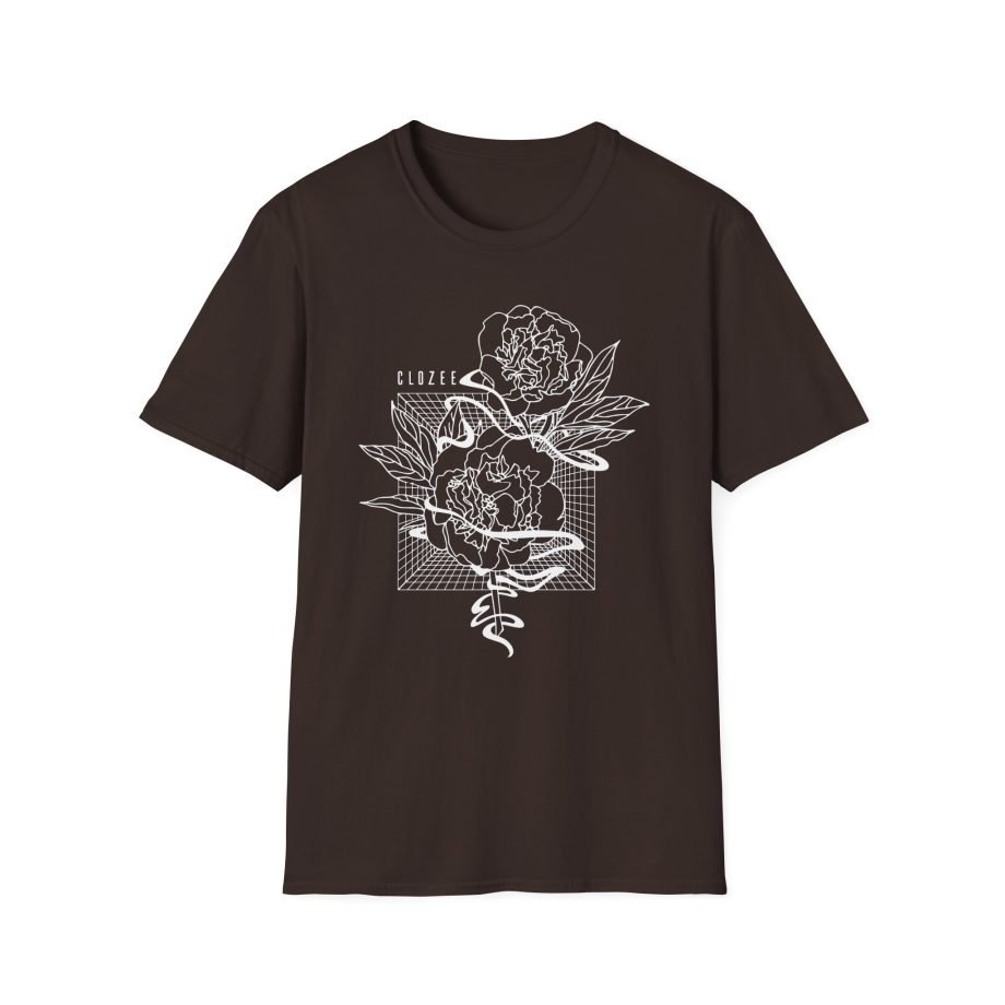 LSDREAM Rose Noir Unisex Softstyle T-Shirt